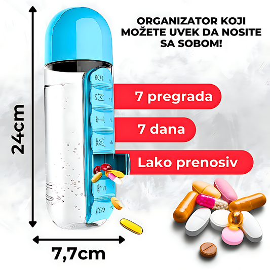 Flašica organizator za lekove